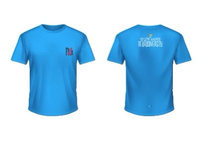 Premium Blue Branded T-Shirt: Elevate Your Style