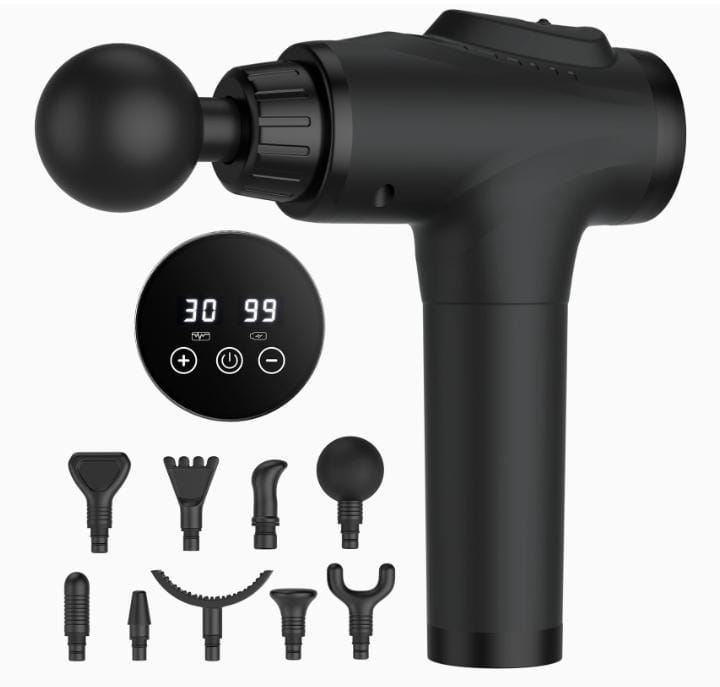 Ultimate Muscle Relief: Fascia Gun Massager with Convenient Carry Bag